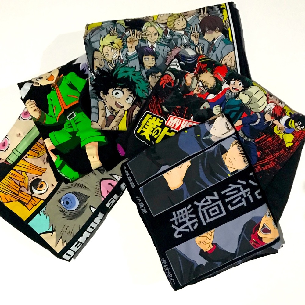 5PC PJ ANIME TEE BUNDLE
